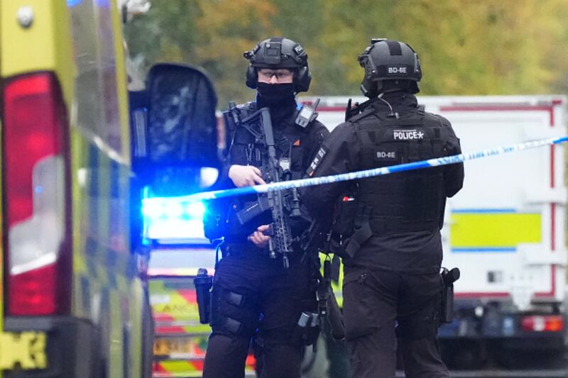 Stabbing at Manchester synagogue