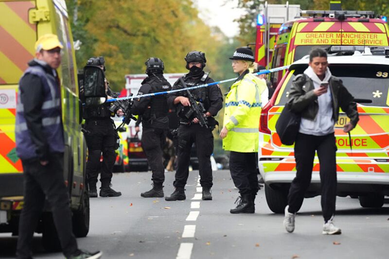 Stabbing at Manchester synagogue