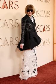 Oscars red carpet