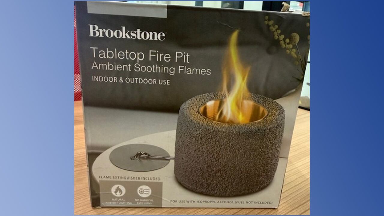 Tabletop fire pit