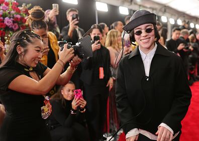 Grammy Awards red carpet