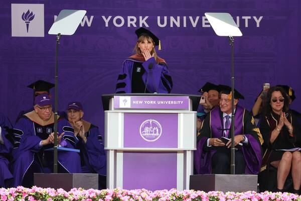 Taylor Swift delivers NYU commencement address, receives honorary degree